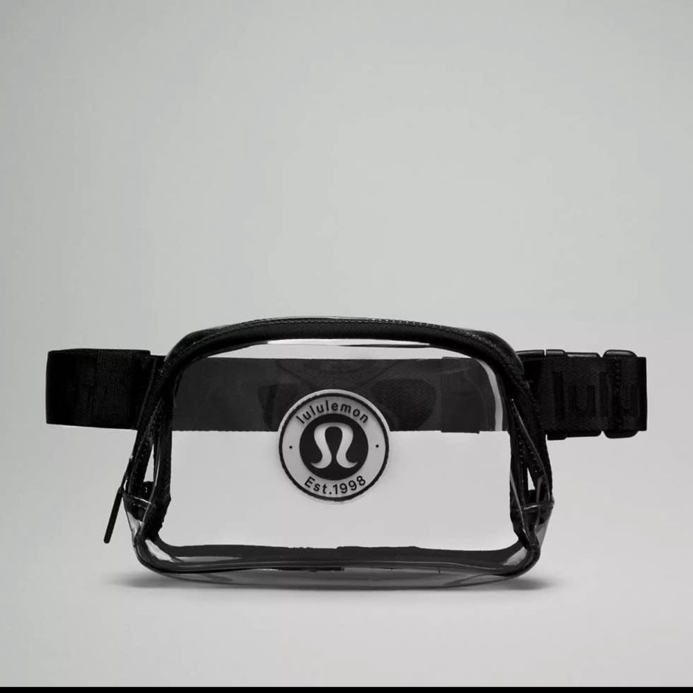Clear lululemon Belt Bag